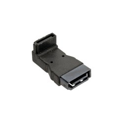 InLine SATA Adapter male to female angled downward