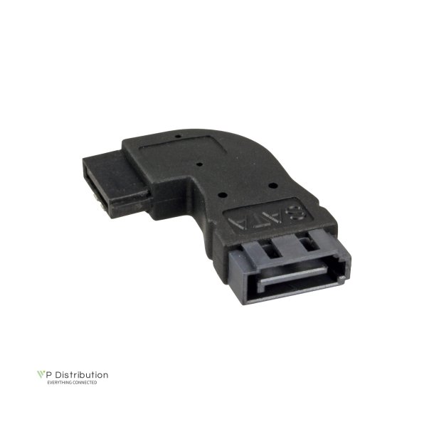 InLine&reg; SATA Adapter male to female right angled