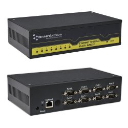 Brainboxes Ethernet 8 Port RS232