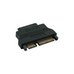 InLine&reg; SATA Adapter 22 Pin PCB side to Slimline SATA 13 Pin Cable