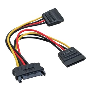 InLine SATA Y-Power Cable SATA female to 2x SATA male 0.15m