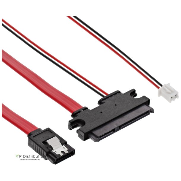 InLine&reg; SATA Cable for Banana PI with Data and Power Connector 0.35m