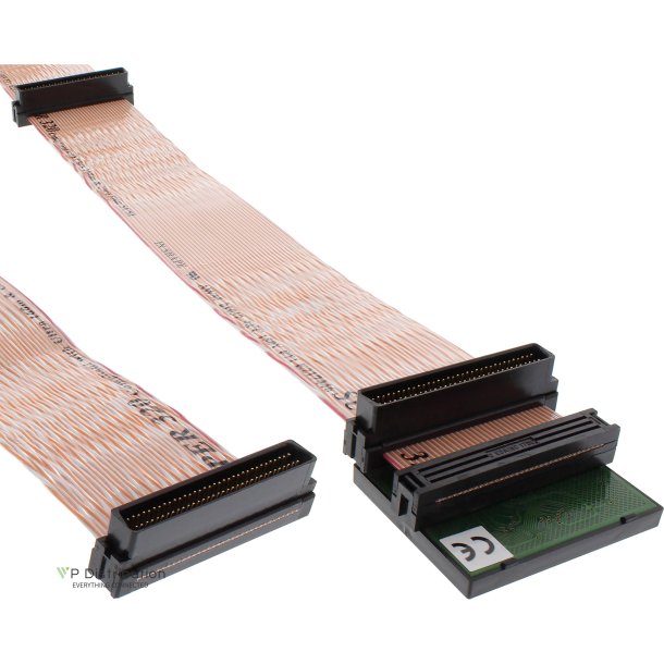 InLine SCSI U320 Flat Cable with Terminator for 2 devices 0.78m