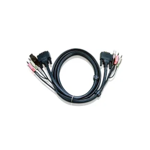 ATEN 2L-7D03UI DVI KVM Connection Cable 3m