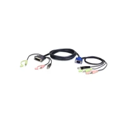 ATEN 2L-7DX2U KVM-Cable VGA to DVI