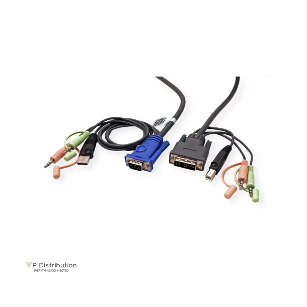 ATEN 2L-7DX2U KVM-Cable VGA to DVI