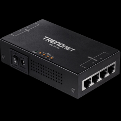 Trendnet 65W 4-Port Gigabit PoE+ Injector
