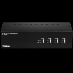 Trendnet 4-Port Dual Monitor Display Port KVM Switch