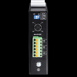 Trendnet 6-port hardened Industrial Gigabit PoE+ Layer 2 Managed DIN-Rail Switch