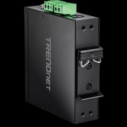 Trendnet 5-Port Hardened Industrial Gigabit DIN-Rail Switch with Multi-Mode SC Port