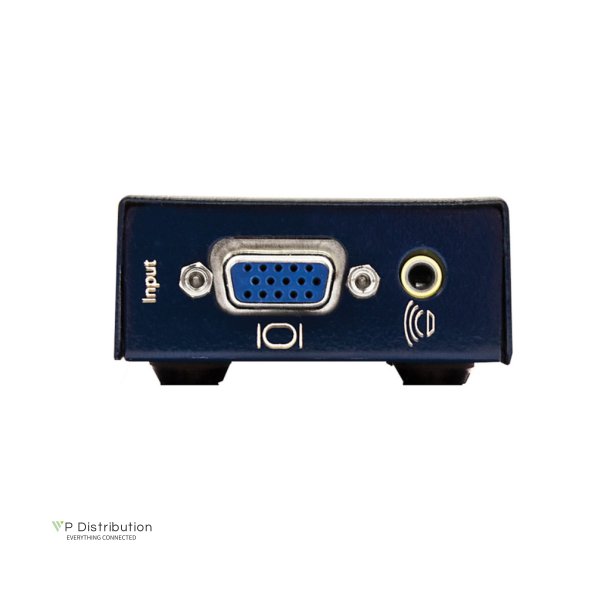 SmartAVI 1-Port VGA Transmitter with Audio over Cat5e/6. Includes: [Mini-XT-TX, (PS5VDC2A)]