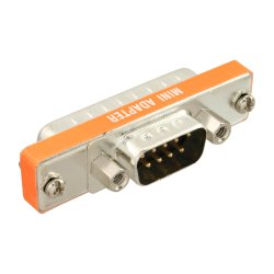 InLine&reg; AT Adapter 9 Pin Sub-D male to 25 Pin Sub-D male short