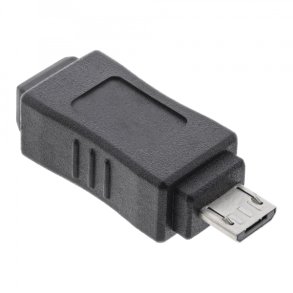 InLine Micro USB Adapter Micro-B male to Mini USB 5 Pin female