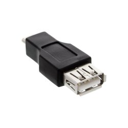 InLine Micro USB OTG Adapter Micro-B male to USB A female
