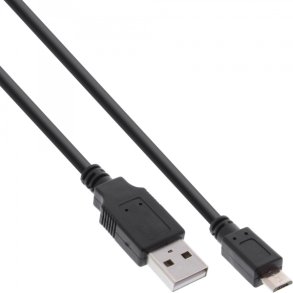 InLine Micro USB 2.0 Fast-charge Cable USB A male to Micro-B male 1.5m