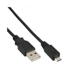 InLine Micro USB 2.0 Cable USB-A Plug to Micro-B Plug 2m