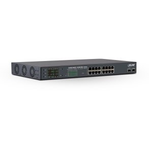 InLine® PoE++ Gigabit Network Switch 16 Port, 1Gb/s, 2x SFP, 48,26cm (19