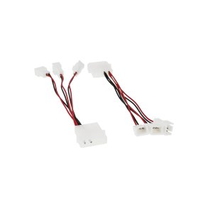 InLine® PC Fan Adapter Cable 12V to 5V for up to 3 fans