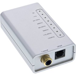 InLine&reg; USB HD Audio Adapter 24 Bit 192kHz to Digital Coax / Toslink / I2S Converter