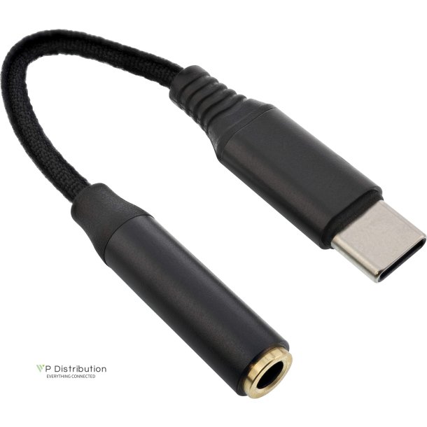 InLine&reg; USB-C audio adapter cable, USB-C to 3.5mm jack