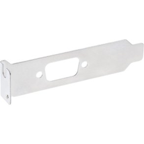 InLine® Low Profile Slot Bracket with hole for DB9 connector