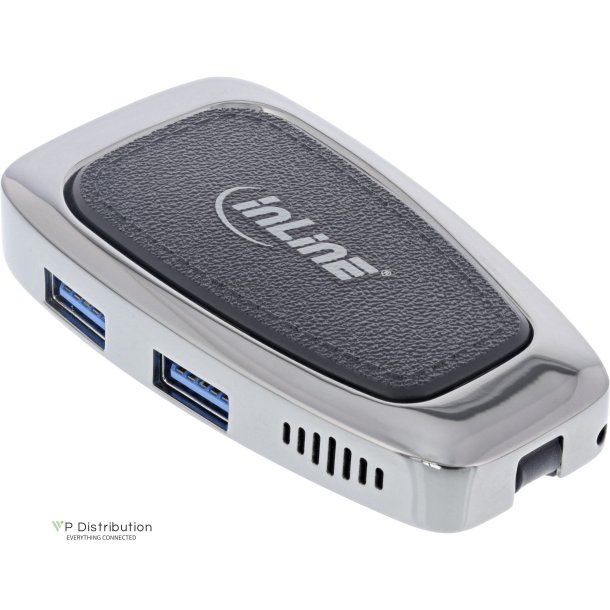 InLine&reg; USB 3.2 Gen. 2 USB-C Multi Hub (2xUSB-A + 1xHDMI + 1xUSB-C)