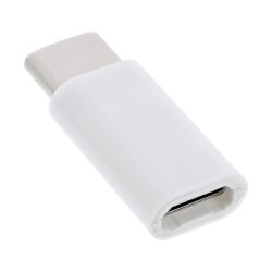 InLine&reg; USB 2.0 adapter, USB Type-C male to Micro-USB female
