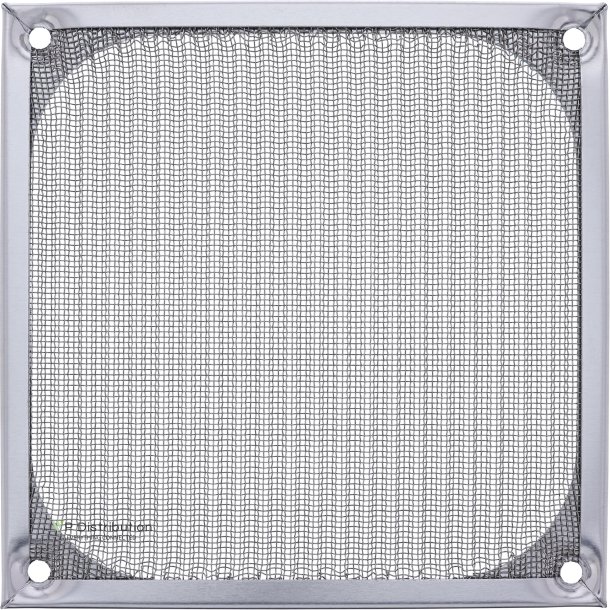 InLine&reg; Fan grid aluminium filter, 120x120mm