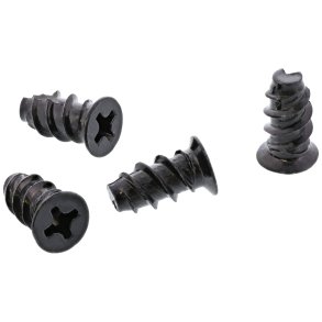 InLine® Fan Screws 5.0x10.0mm black 50 pcs.