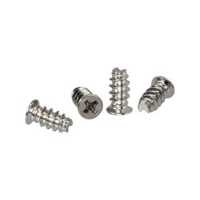 InLine® Fan Screws 5.0x10.0mm nickel-plated 2.000 pcs. pack