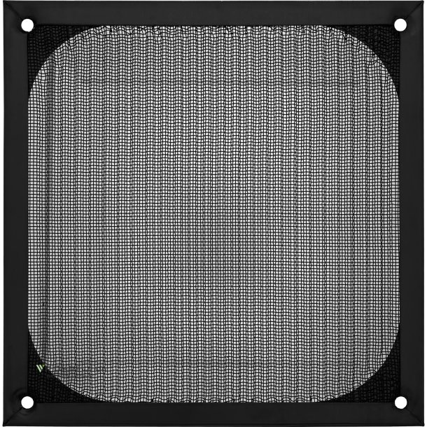 InLine&reg; Fan Grill Aluminum Filter 140x140mm black