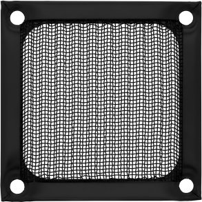 InLine® Fan Grill Aluminum Filter 60x60mm black