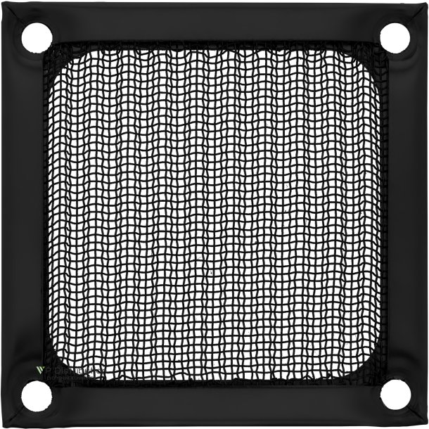 InLine&reg; Fan Grill Aluminum Filter 60x60mm black