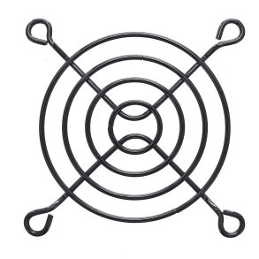 InLine® Fan Grill Metal 60x60mm black