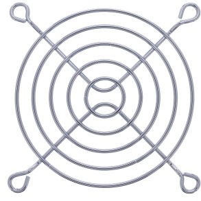 InLine® Fan Guard Metal Chromium Plated 80x80mm