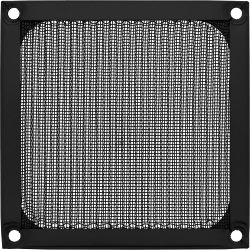 InLine&reg; Fan Grill Aluminum Filter 92x92mm black