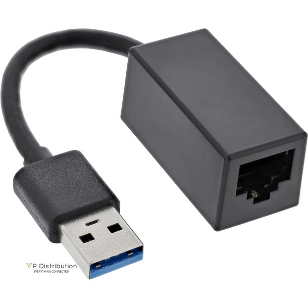 InLine&reg; USB 3.0 Gigabit ethernet network adaptor cable