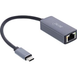 InLine USB 3.2 to 2.5G ethernet network adapter cable, USB Type-C to RJ45