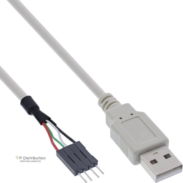InLine USB 2.0 Adapter Cable USB Type A male to Pin Header male 40 cm