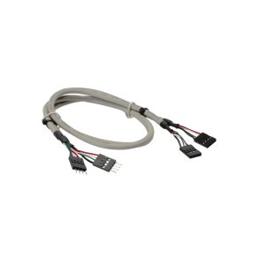 InLine USB 2.0 Extension Internal 2x 4 Pin Post Connector to Post Socket 60cm