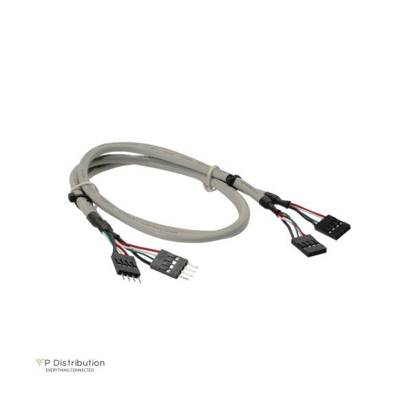 InLine USB 2.0 Extension Internal 2x 4 Pin Post Connector to Post Socket 60cm