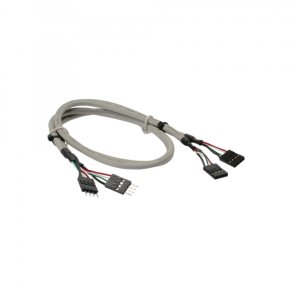 InLine USB 2.0 Extension Internal 2x 4 Pin male to female 0.6m