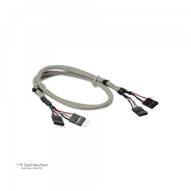 InLine USB 2.0 Extension Internal 2x 4 Pin male to female 0.6m