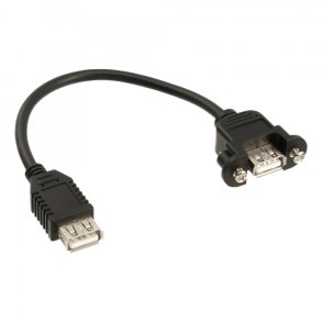 InLine USB 2.0 Adapter Cable Type A female to Chassis Connector Type A 0.2m