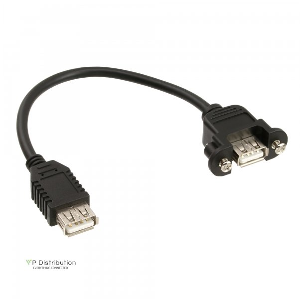 InLine USB 2.0 Adapter Cable Type A female to Chassis Connector Type A 0.2m