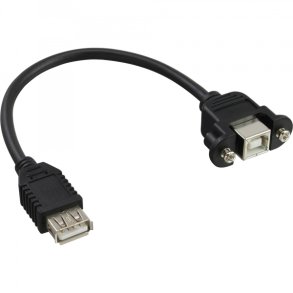 InLine USB 2.0 Adapter Cable Type A female to Chassis Connector Type B 0.2m