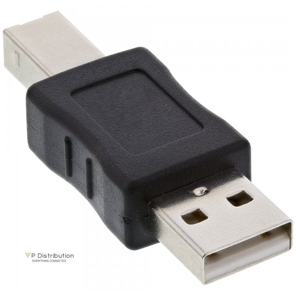 InLine USB 2.0 Adapter Type A male to B male