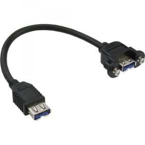 InLine USB 3.0 Adapter Cable Type A female to Chassis Connector Type A 0.2m