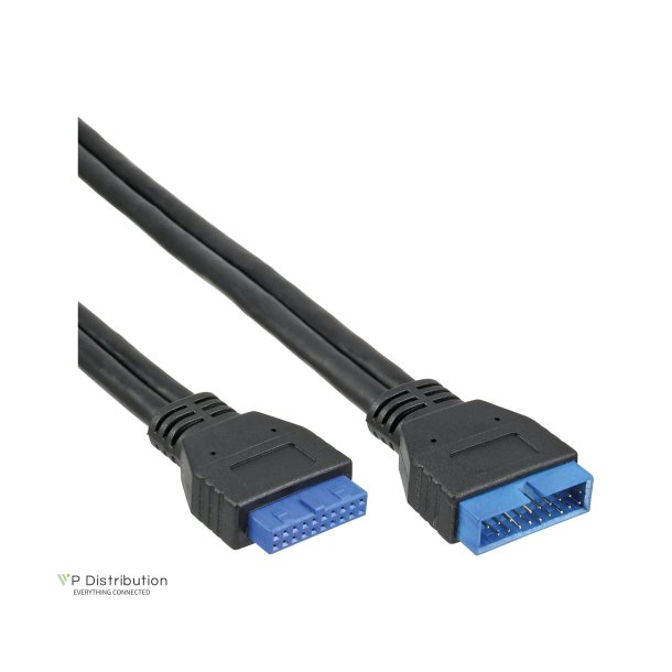 InLine&reg; USB 3.0 Extension internal header male to female 0.35m