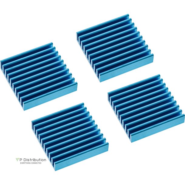 InLine&reg; RAM Heat Sink self-adhesive cooling fins 4pcs.